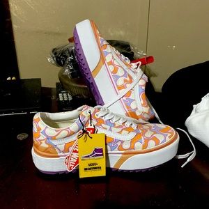 Size8 limited edition UV vans